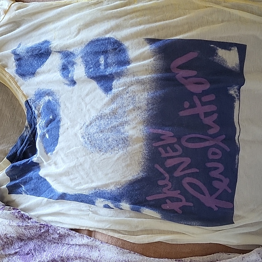 Purple Graphic Short Sleeve Tee